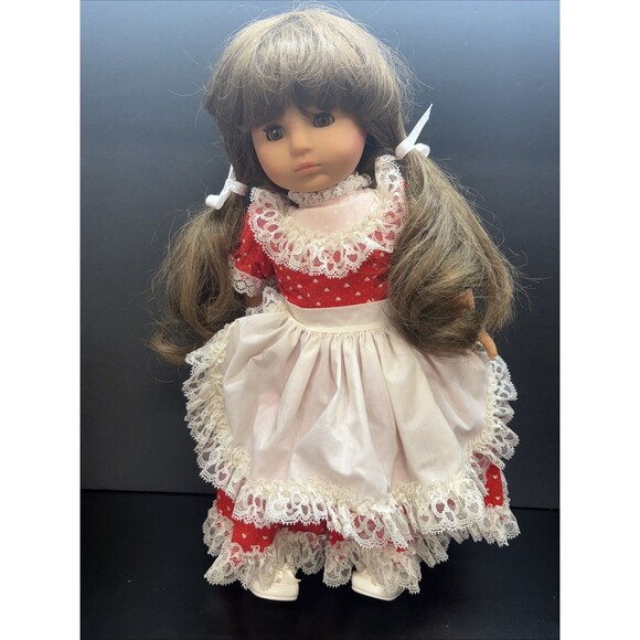 Vintage  Zapf 20” Girl Doll w/Soft Body Vinyl Arms, Legs - Made In Germany - Picture 1 of 7